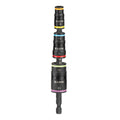 Klein Tools 6-in-1 Impact Rated Flip Socket Set, Steel Alloy, Metric 7-14mm
