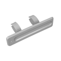 Weepguard Grey Plastic Brick Barrier Weep Hole Vent with Wildlife Guard - 10 Pack