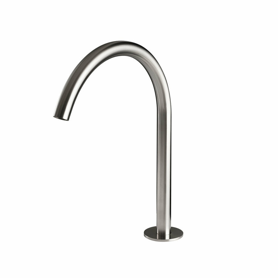 Rogerseller Eccentric Swivel Basin Spout - Brushed Nickel - 6 Star Water Rating - 3606005107
