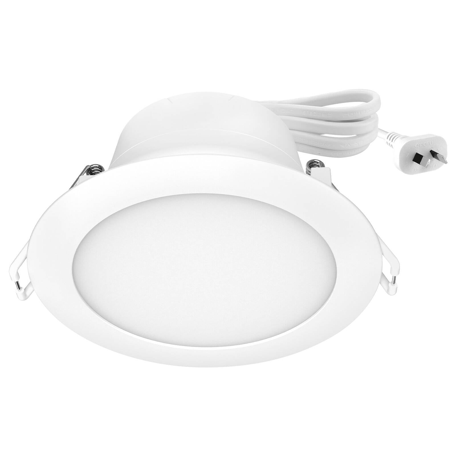 Arlec 9W 92mm Grid Connect Smart RGB+CCT LED Downlight 240V 5 Pack ALD295P5HA