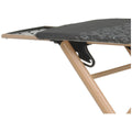 Foppapedretti Assai 4.0 ironing board - natural beechwood, adjustable, lower shelf, folds flat - F9900310703