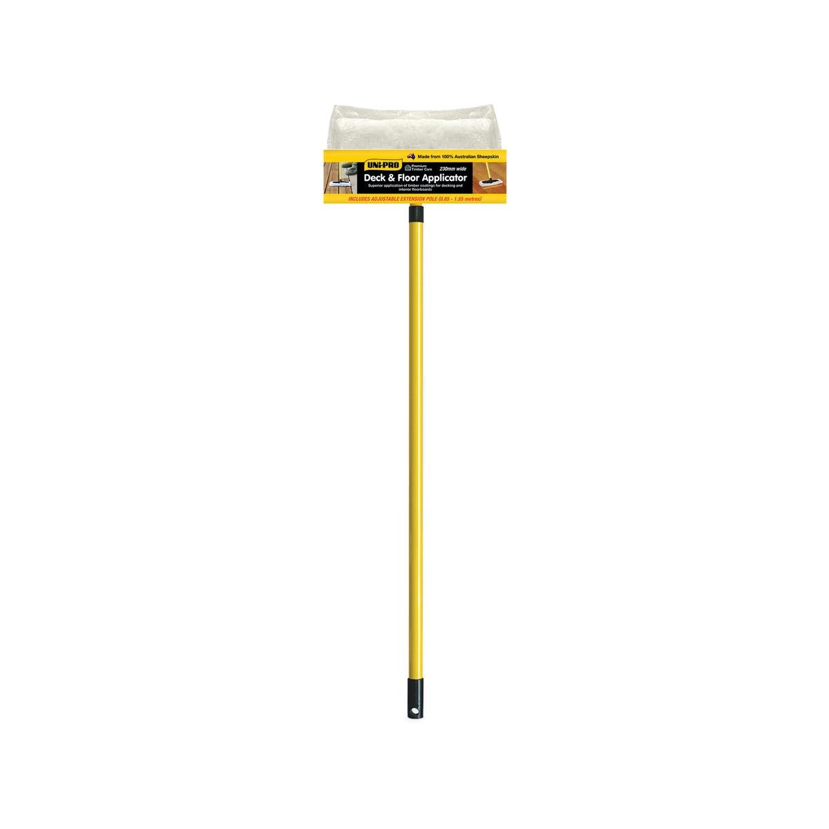 Uni Pro Sheepskin Applicator - 230mm - Sheepskin - Floor and Deck Use - SuperSaverAU - view 1