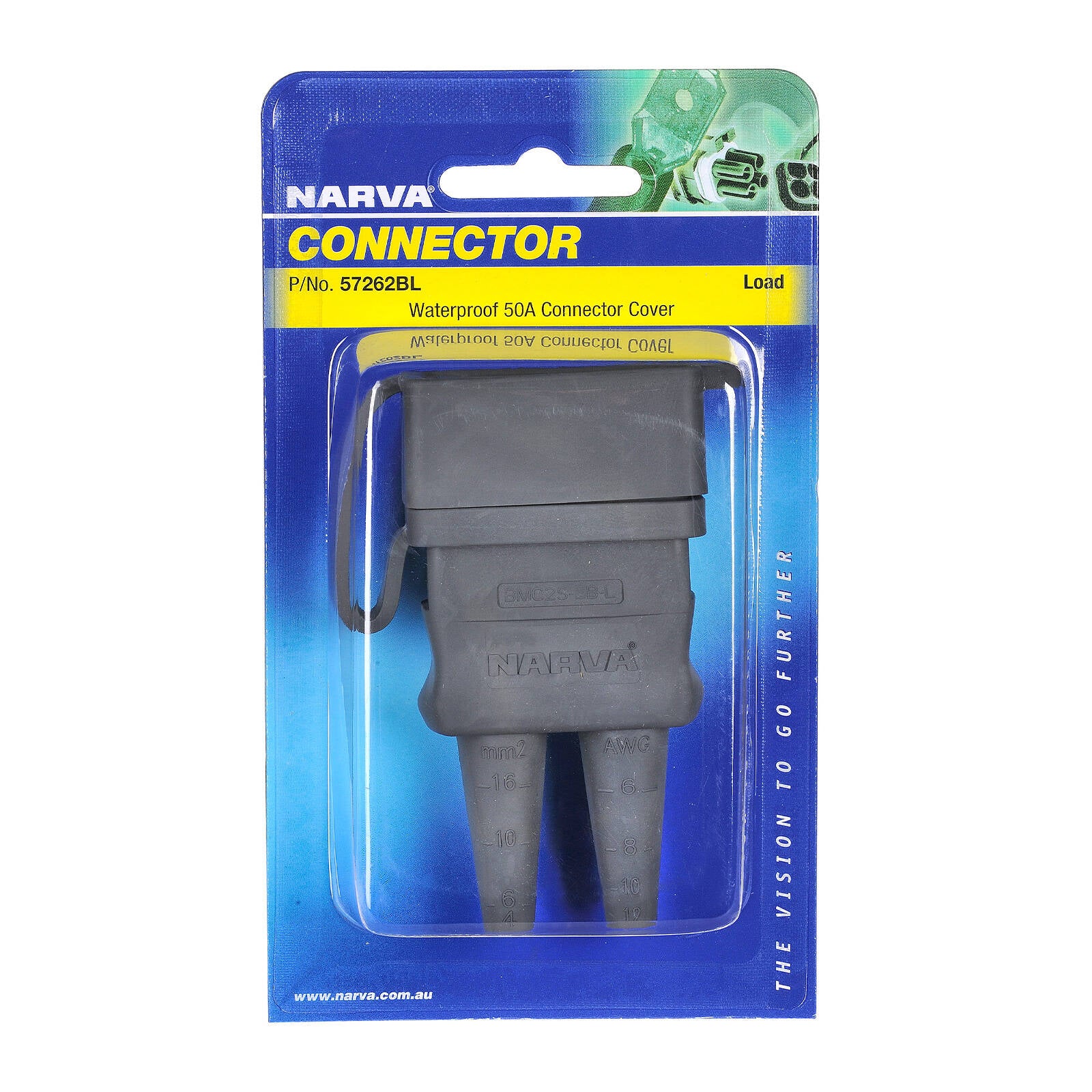Narva Grey IP64 Weatherproof Load Cover to Suit 50A Heavy Duty Connector
