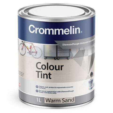 Crommelin Diamondcoat Warm Sand Tint 1L Solvent Based Easy Apply - SuperSaverAU - view 1