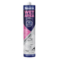 Selleys Wet Area Waterproof Silicone Sealant 300g Light Grey - For Bathrooms, Kitchens & Laundries