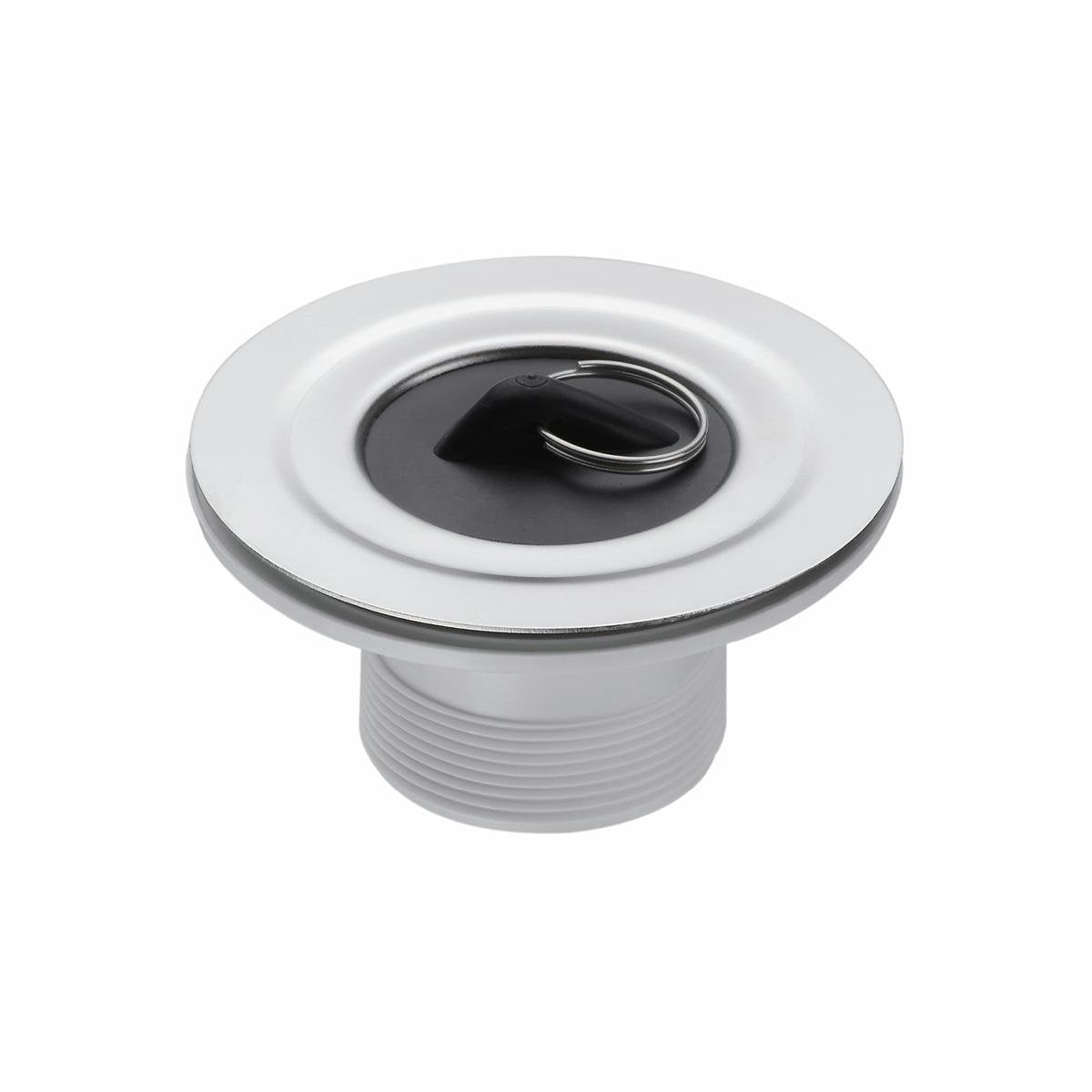 Kinetic 50mm Stainless Steel Sink Waste With Plug - Durable - Easy Install - SuperSaverAU - view 1