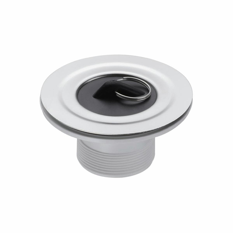 Kinetic 50mm Stainless Steel Sink Waste With Plug - Durable - Easy Install - SuperSaverAU - view 1