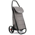 Rolser Com Polar 2-Wheel Folding Trolley - 53L Capacity, Thermal Compartment, Grey - R-COH014-1022