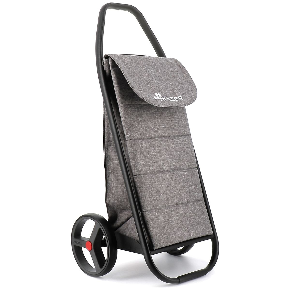 Rolser Com Polar 2-Wheel Folding Trolley - 53L Capacity, Thermal Compartment, Grey - R-COH014-1022