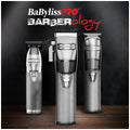 BaBylissPRO Silver FX Cord/Cordless Trimmer - Silver - 6000rpm Motor, Zero Gap Blade, 4 Combs - 900756