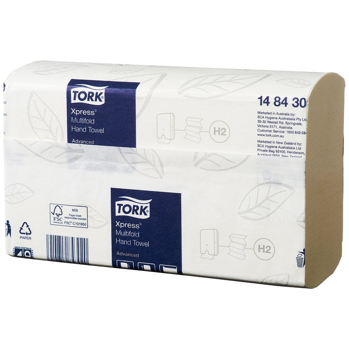 Tork Advanced Multifold Paper Hand Towel 21 Pack 185 Sheets Xpress — image 2