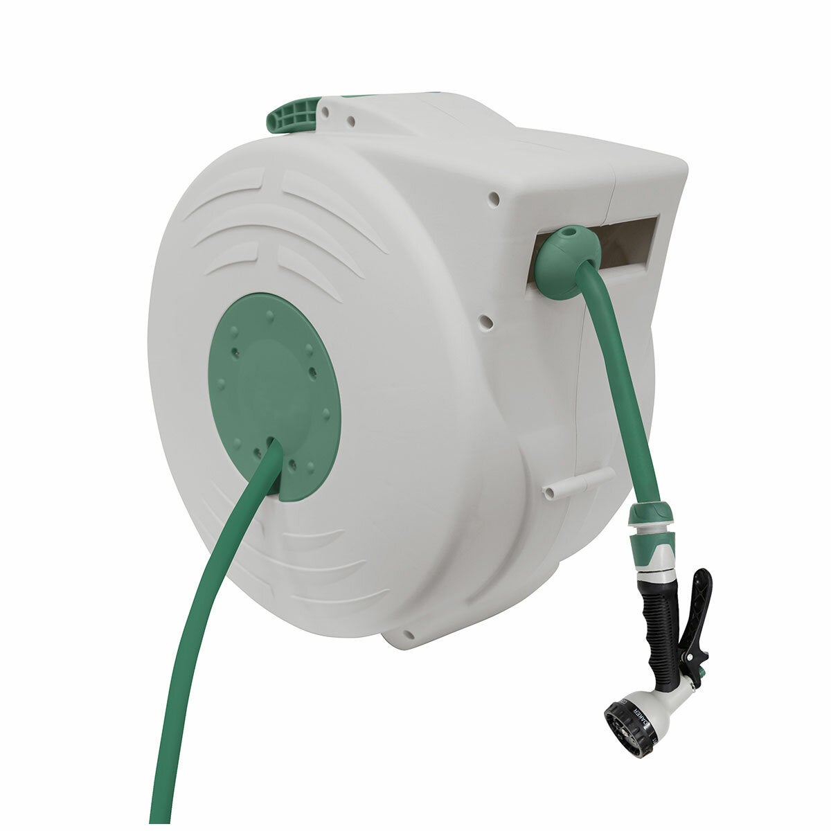 Hills 25m Garden Hose Reel Retractable Auto Rewind UV Resistant — image 2