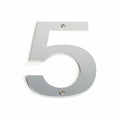 Sandleford Stainless Steel House Number 5 - 100mm - Brushed Finish - SuperSaverAU - view 1