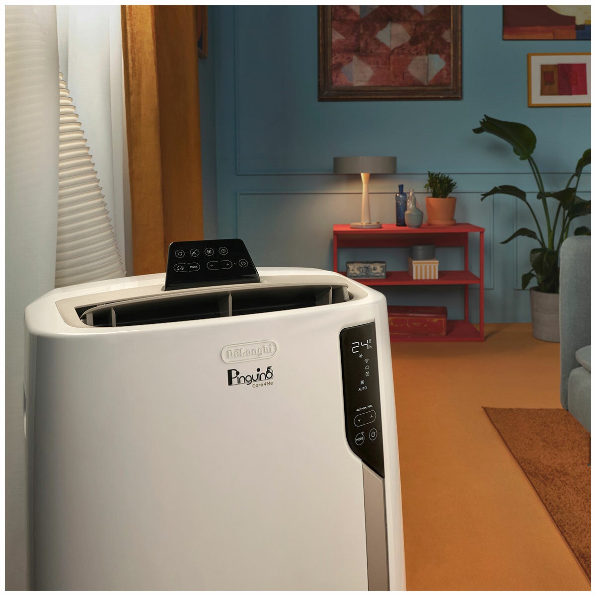 Wi-Fi Smart Portable Air Con 2.9kW with Dehumidifying Mode and Window Kit, De'Longhi PACEL112CSTWIFI — image 9