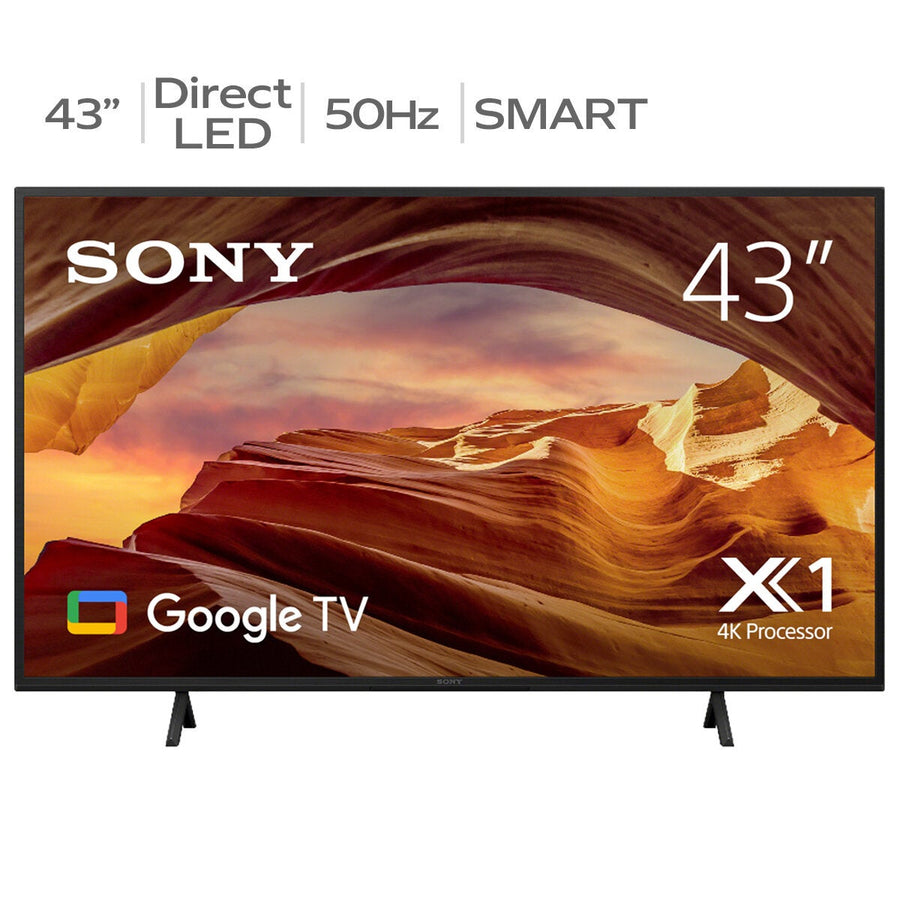Sony X77L 4K HDR Smart Television 43 Inch Direct LED Upscaling KD43X77L