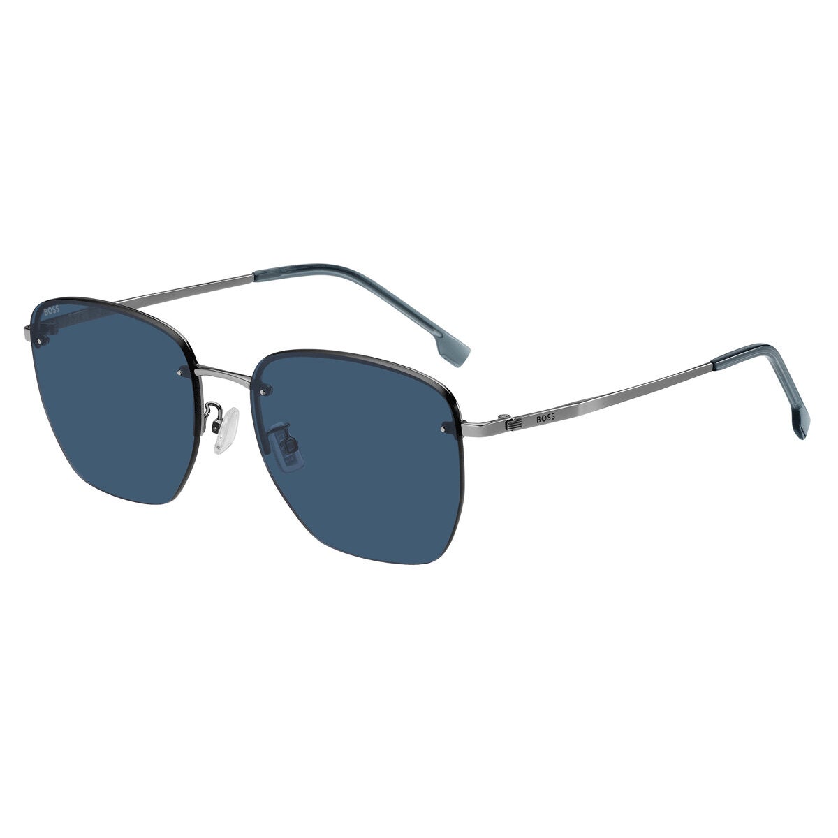 Hugo Boss Mens 58mm Adjustable Sunglasses Beta Titanium Geometric 1712 F Sk 6LB