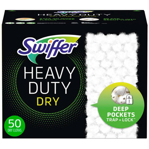 Swiffer Heavy Duty Dry Sweeping Cloths 50 Carton
