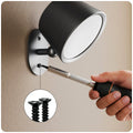 Globe 2 Pack Rechargeable LED Wall Light Dimmable 3000K With Remote — image 5