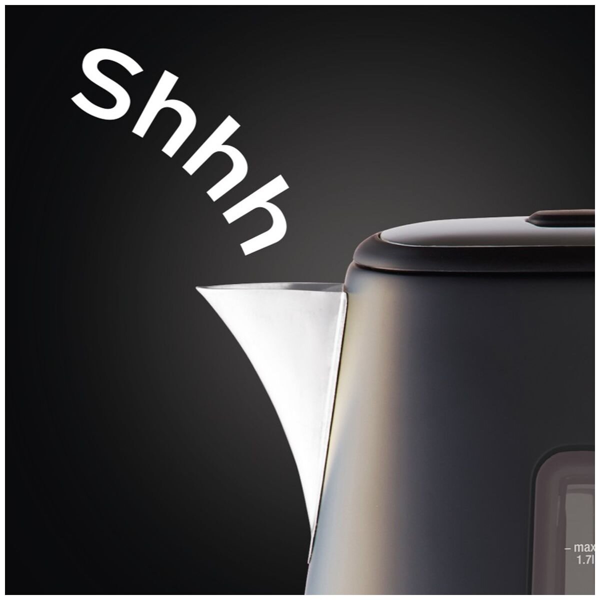 Russell Hobbs Brooklyn Kettle 1.7L - Copper and Matte Black, Quiet Boil, Perfect Pour Spout - RHK92COP