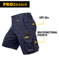 DeWALT Bennington PROStretch Shorts Navy Size 40 - Cotton/Spandex