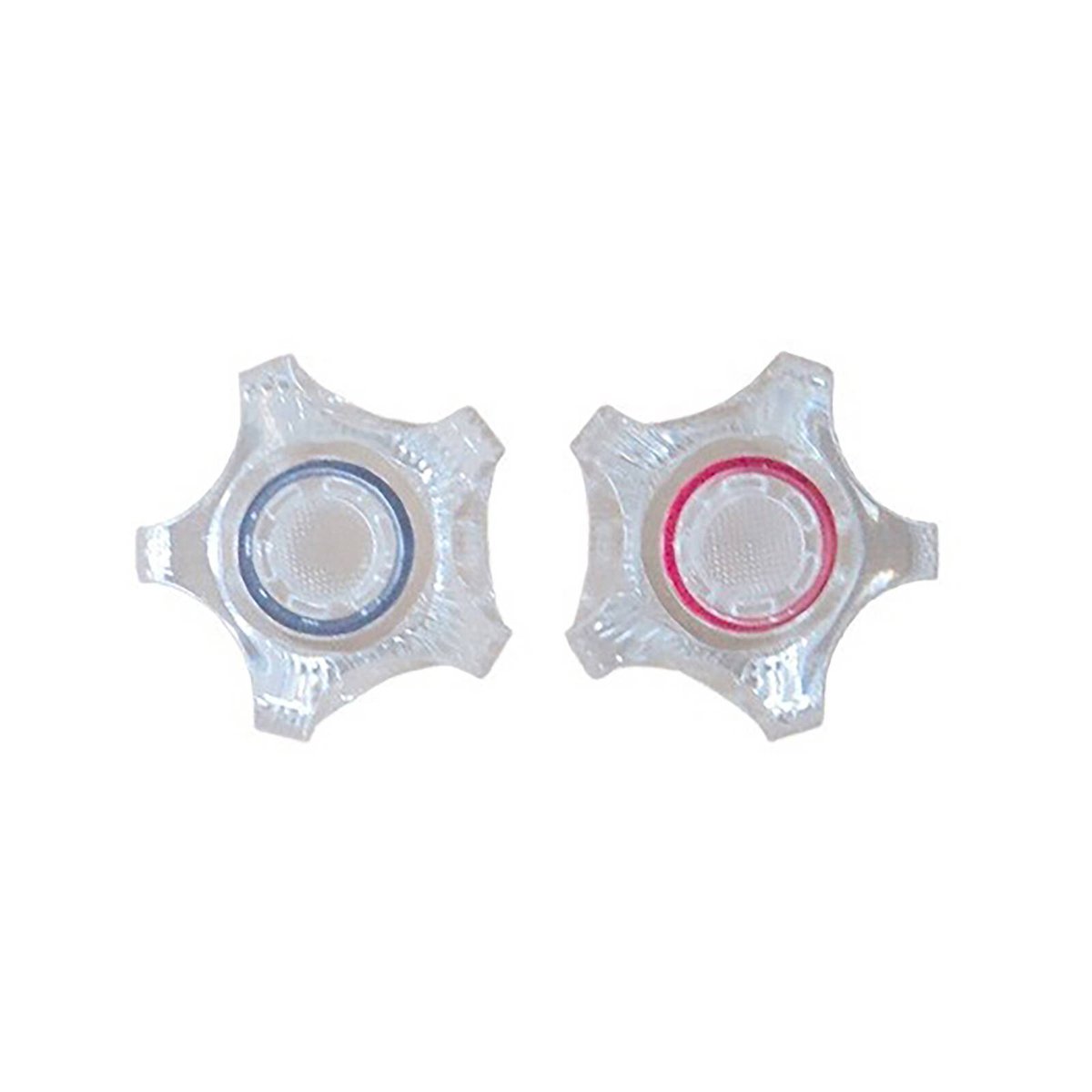 Shaw Mason Clear Universal Multi Fit Tap Handles Pair - 93mm x 203mm - Easy Installation - SuperSaverAU - view 1