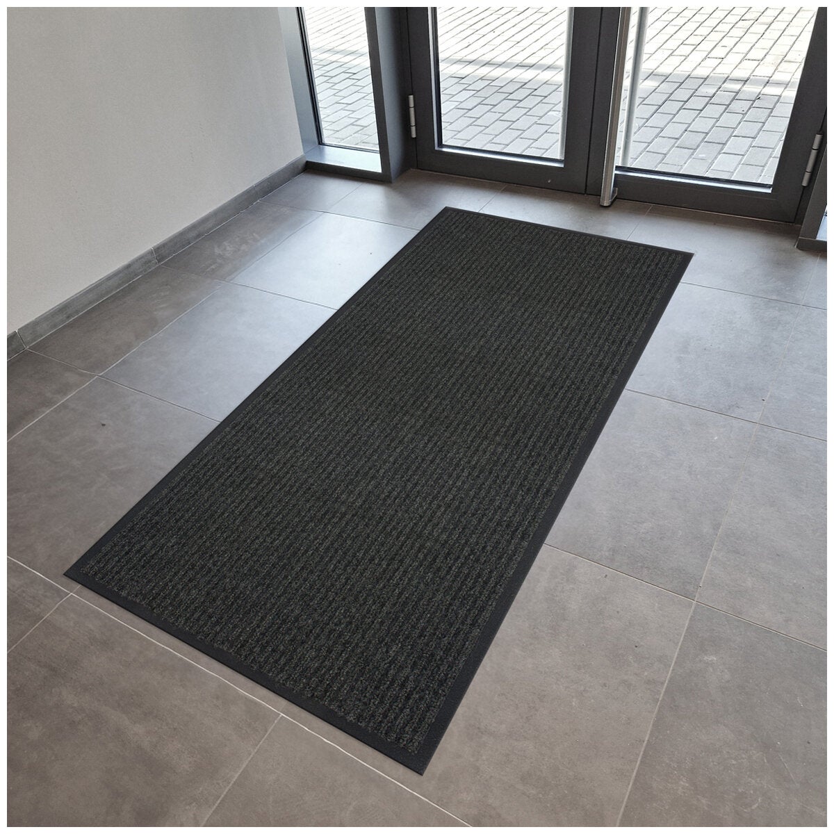 Korhani Studio 900 x 2400mm Utility Floor Mat Runner Heavy Duty PVC Backed — image 4
