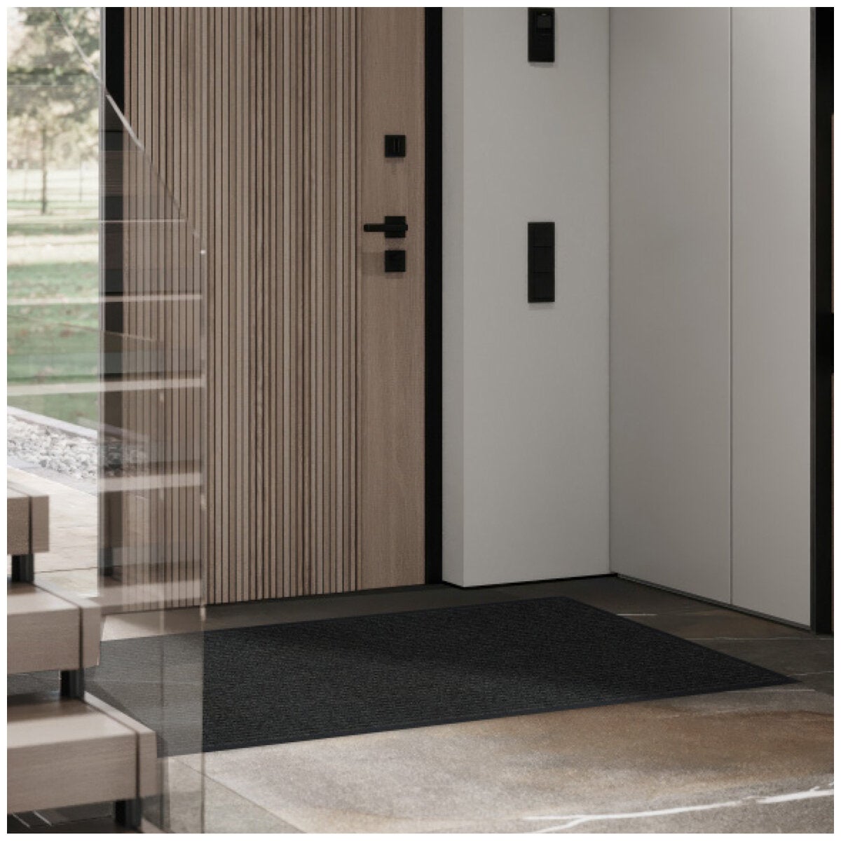 Korhani Studio 900 x 2400mm Utility Floor Mat Runner Heavy Duty PVC Backed — image 5