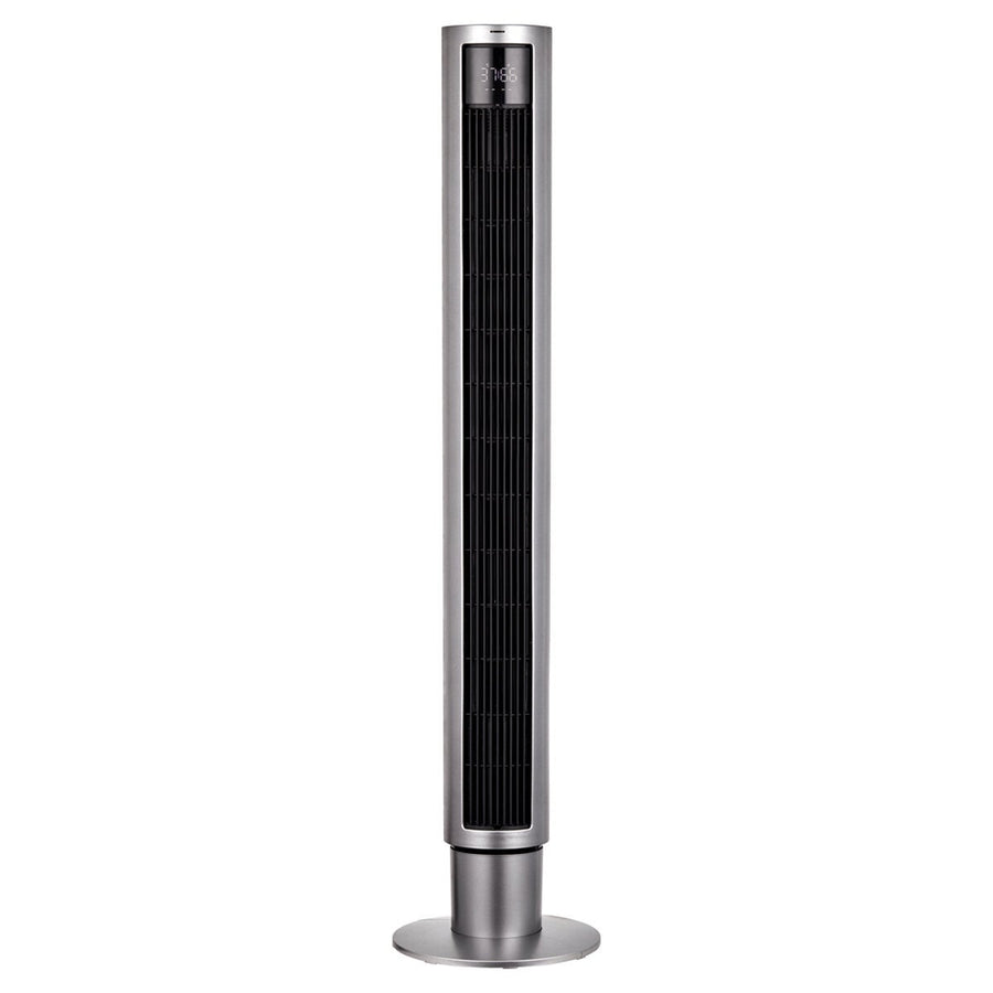 Slim 110cm Oscillating Tower Fan with Temperature and Humidity Display by Dimplex DCTF110D