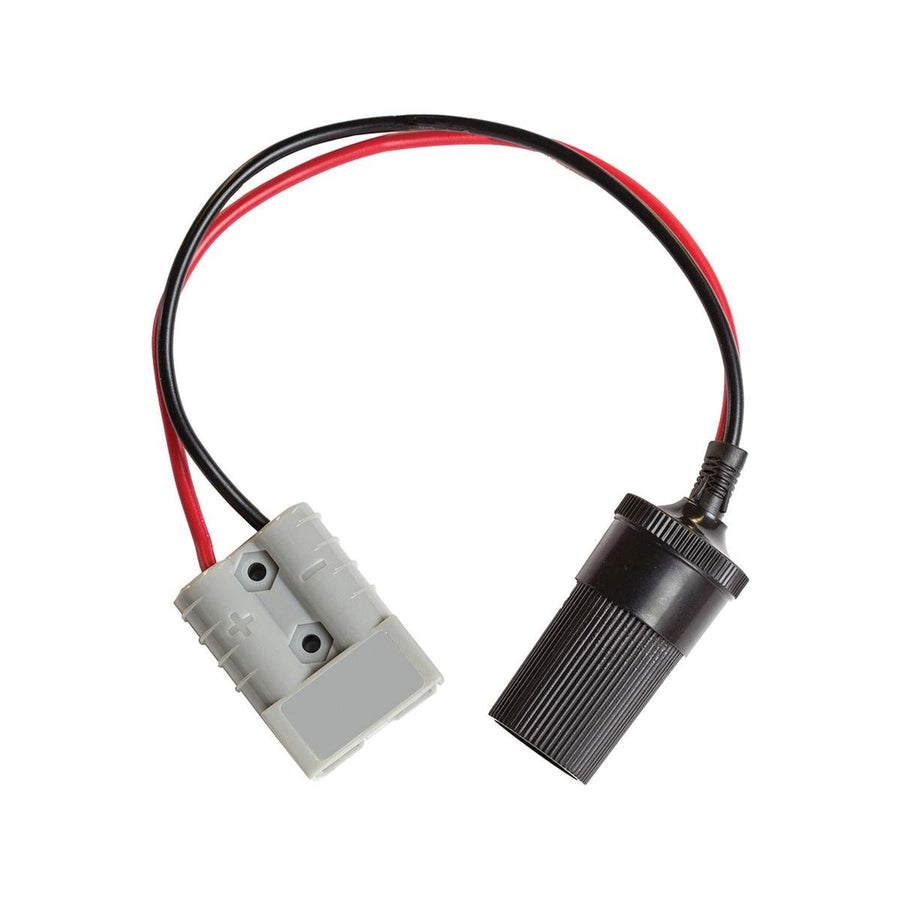 Kt Solar HD Connector 50A to Accessory Socket KT70555 - 300mm Cable - Black - Durable Construction - SuperSaverAU - view 1
