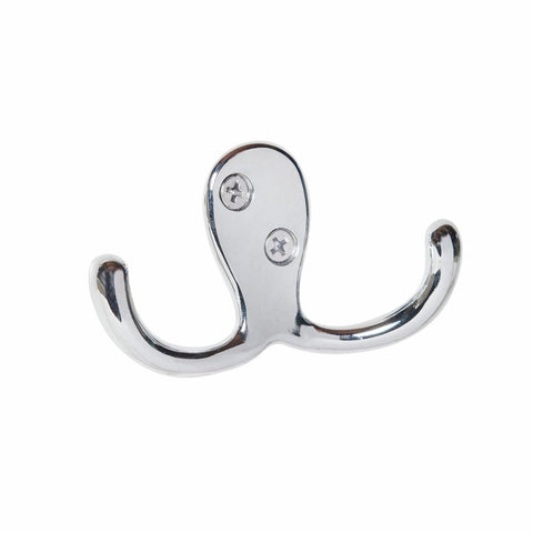 Syneco Robe Hook - 50mm - Zinc - Chrome Plated Finish - SuperSaverAU - view 1