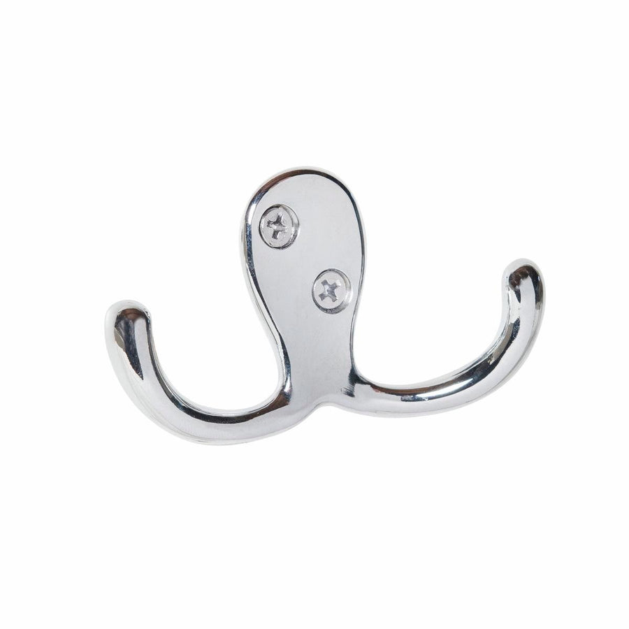 Syneco Robe Hook - 50mm - Zinc - Chrome Plated Finish - SuperSaverAU - view 1