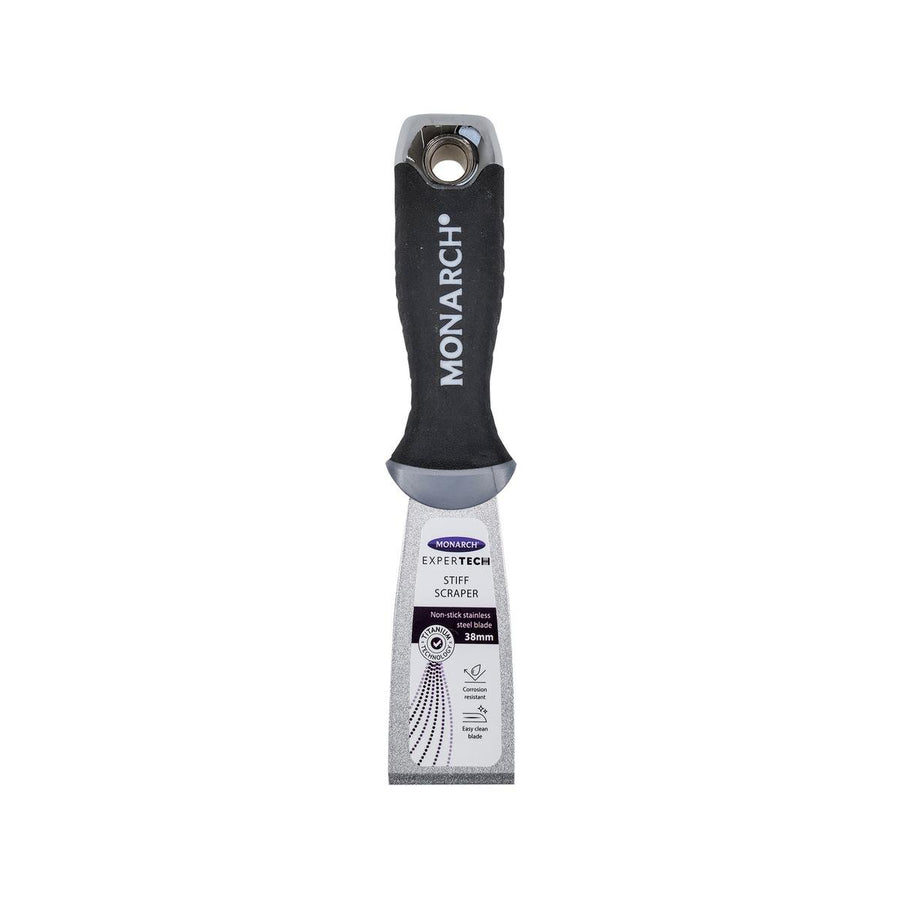 Monarch Expertech Stiff Scraper - 38mm - Stainless Steel - Non-Stick - SuperSaverAU - view 1