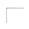 Carinya Heavy Duty Angle Bracket - 150 x 125mm - Silver - Zinc Plated - 40kg Load Capacity - SuperSaverAU - view 2