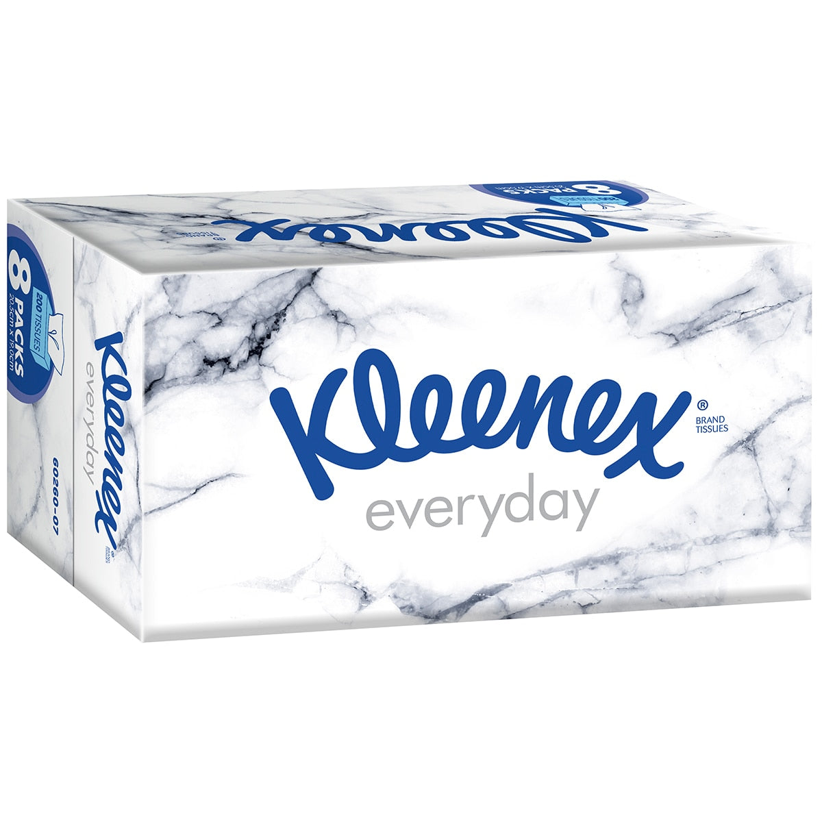 Kleenex Everyday Facial Tissues 200 Sheets 8 Pack - SuperSaverAU - view 3