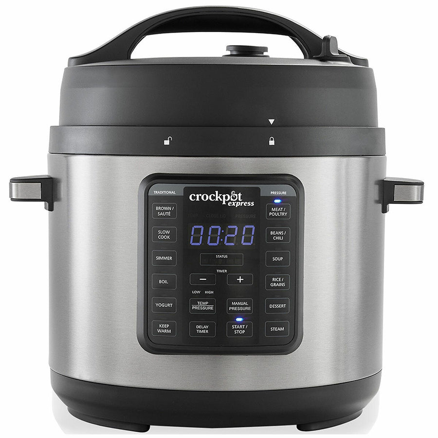 Crock-Pot Express Electric Pressure Cooker 8 In 1 Multi Cooker 13 Programmes CPE210