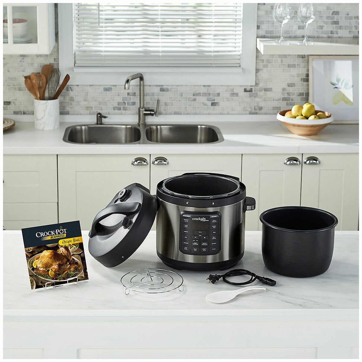 Crock-Pot Express Electric Pressure Cooker 8 In 1 Multi Cooker 13 Programmes CPE210 — image 4