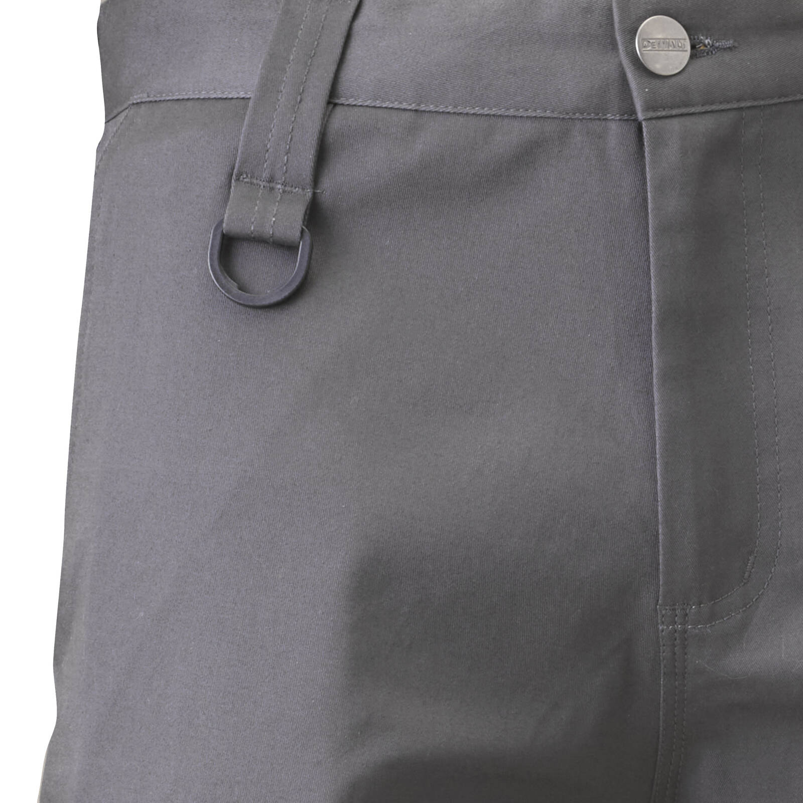 DeWALT Goldfield PROStretch Work Trousers Size 34 Grey Cotton Spandex