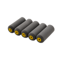 Monarch 100mm 9mm Nap High Density Foam Mini Rollers 5 Pack - High Gloss & Smooth Surfaces