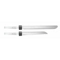 Breville Cordless Electric Knife - 18cm Carving and 13cm Slicing Blades - Rechargeable - LEK200GRY