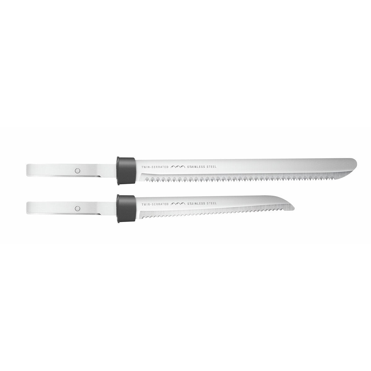 Breville Cordless Electric Knife - 18cm Carving and 13cm Slicing Blades - Rechargeable - LEK200GRY