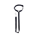 Flamingo Black Car Pet Traction Rope - Adjustable Nylon Leash 475mm - SuperSaverAU - view 1