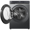 Haier 8.5kg Front Loader - Dark Grey, Express 15 Cycle, Steam Refresh, 5 Star Energy - HWF85KB1