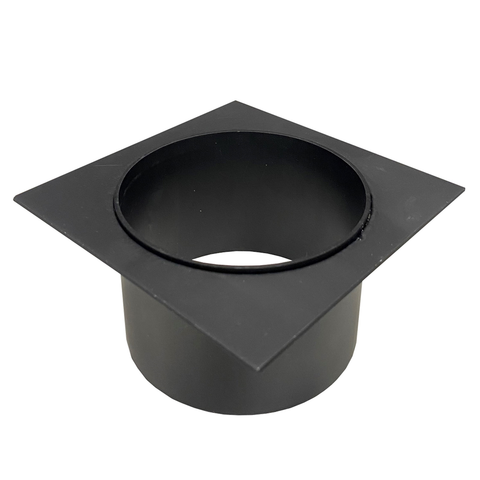 Dta Hayman 80mm Outlet - Black - Durable Plumbing Component - Efficient Drainage - SuperSaverAU - view 1