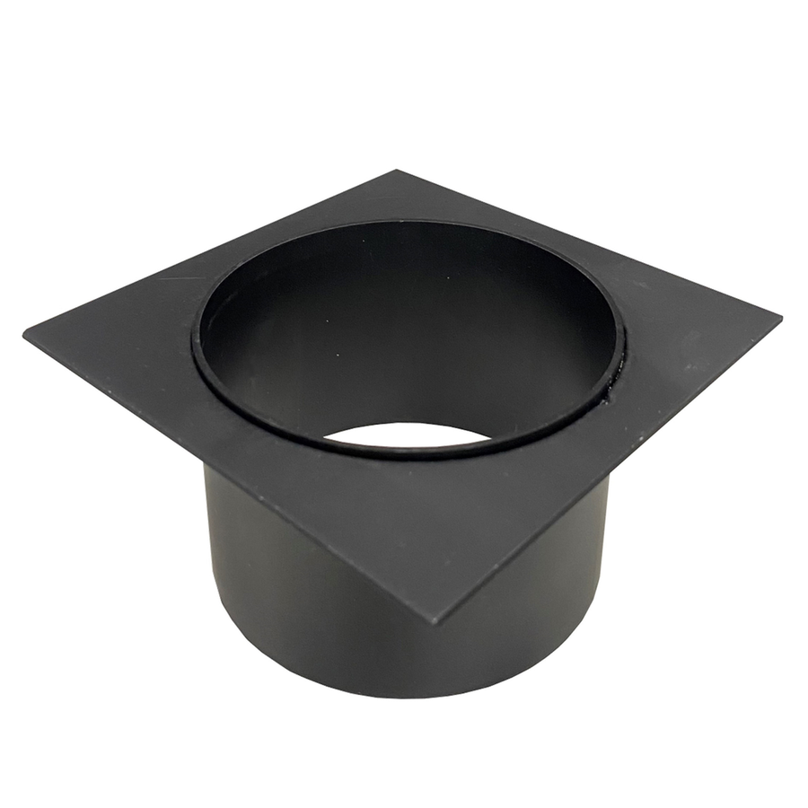Dta Hayman 80mm Outlet - Black - Durable Plumbing Component - Efficient Drainage - SuperSaverAU - view 1