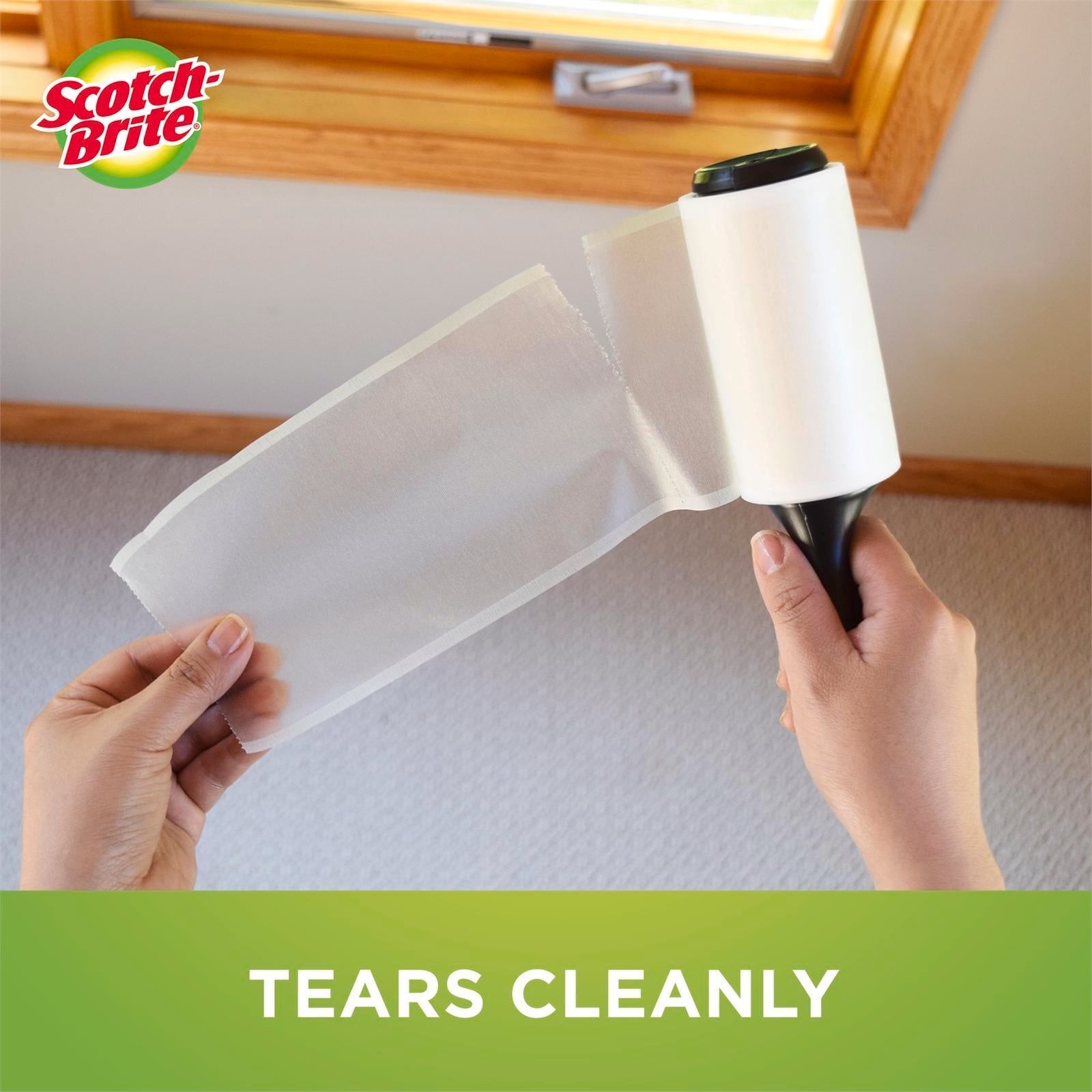 Scotch-Brite Pet Hair Lint Roller, 56 Sheet