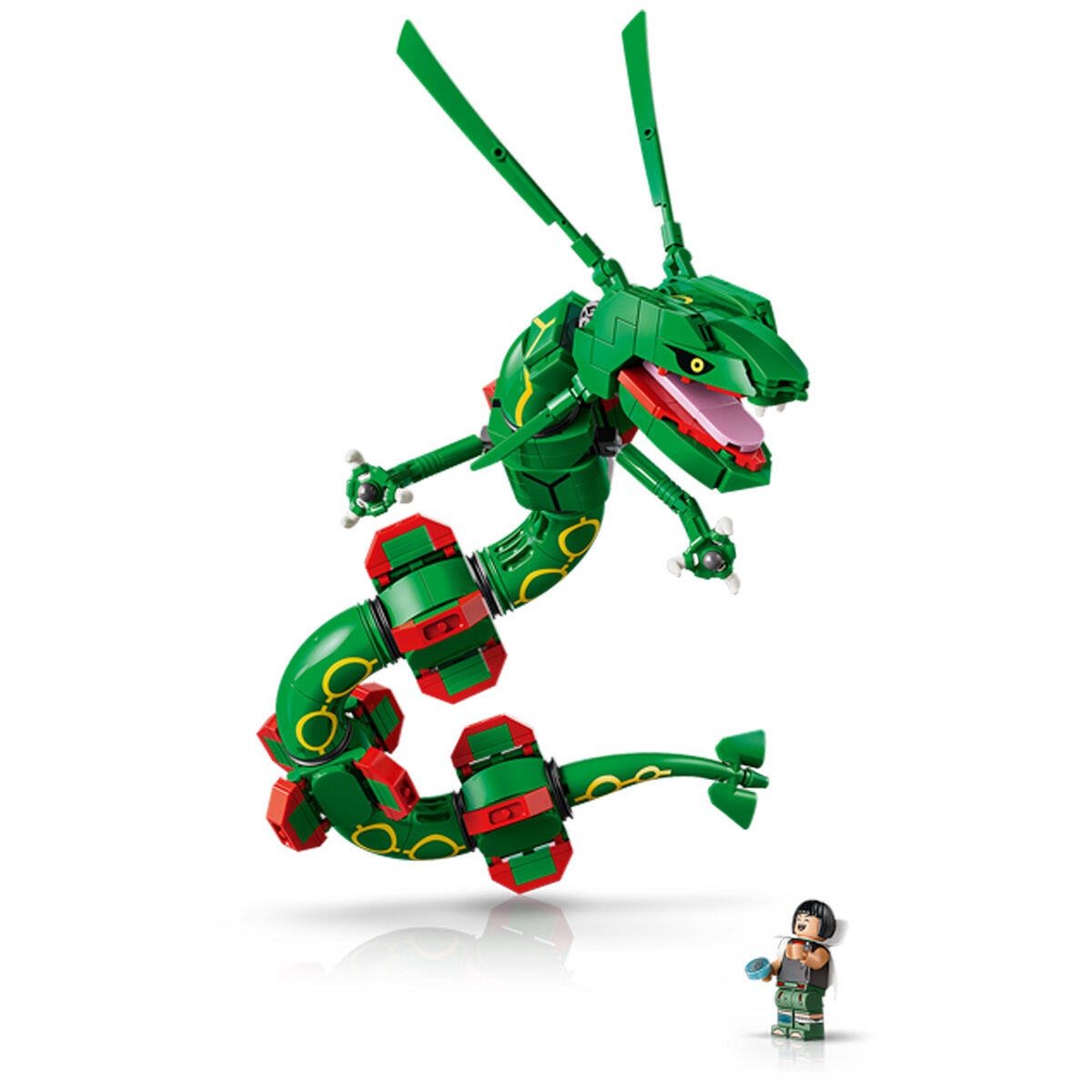 LEGO Rayquaza Pokemon 380mm Tall Display Model Kit With Zinnia Minifigure 72168 — image 7