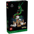 LEGO Rayquaza Pokemon 380mm Tall Display Model Kit With Zinnia Minifigure 72168 — image 3