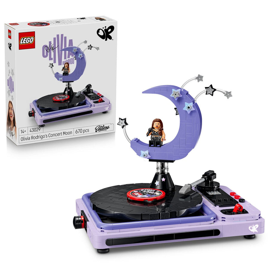 LEGO Olivia Rodrigo's Concert Moon 670 Piece Editions Model Kit 43029