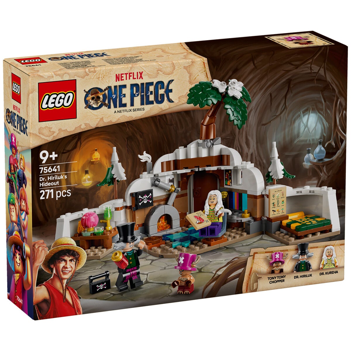 LEGO Dr. Hiriluk's Hideout One Piece Anime Playset 271 Pieces 75641 — image 2