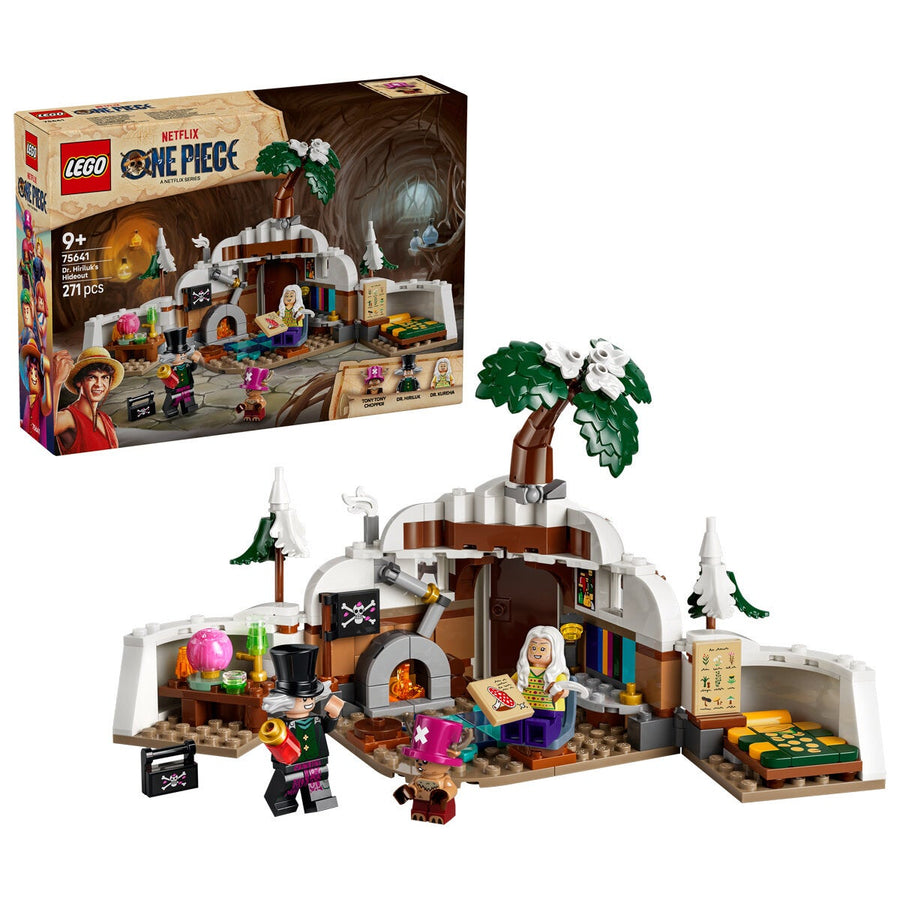 LEGO Dr. Hiriluk's Hideout One Piece Anime Playset 271 Pieces 75641